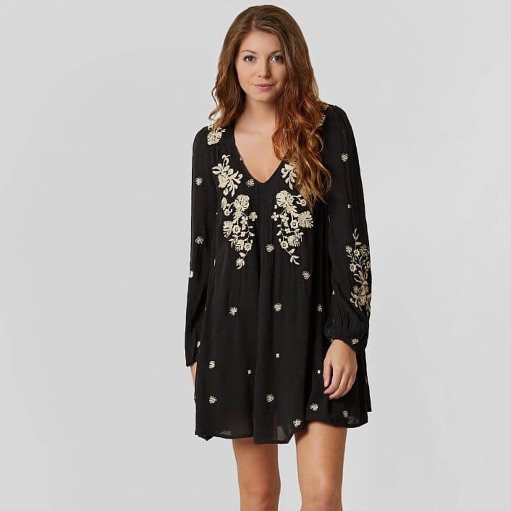 Free People Sweet Tennessee Embroidered Dress